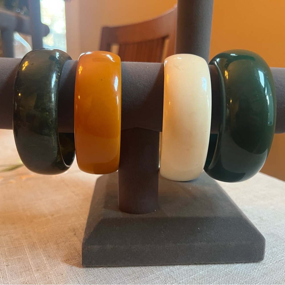 Set of Four Chunky Bangles